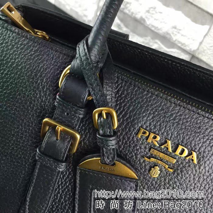 普拉達PRADA原單 2966原單荔枝紋義大利最新版手提肩背包 PHY1087